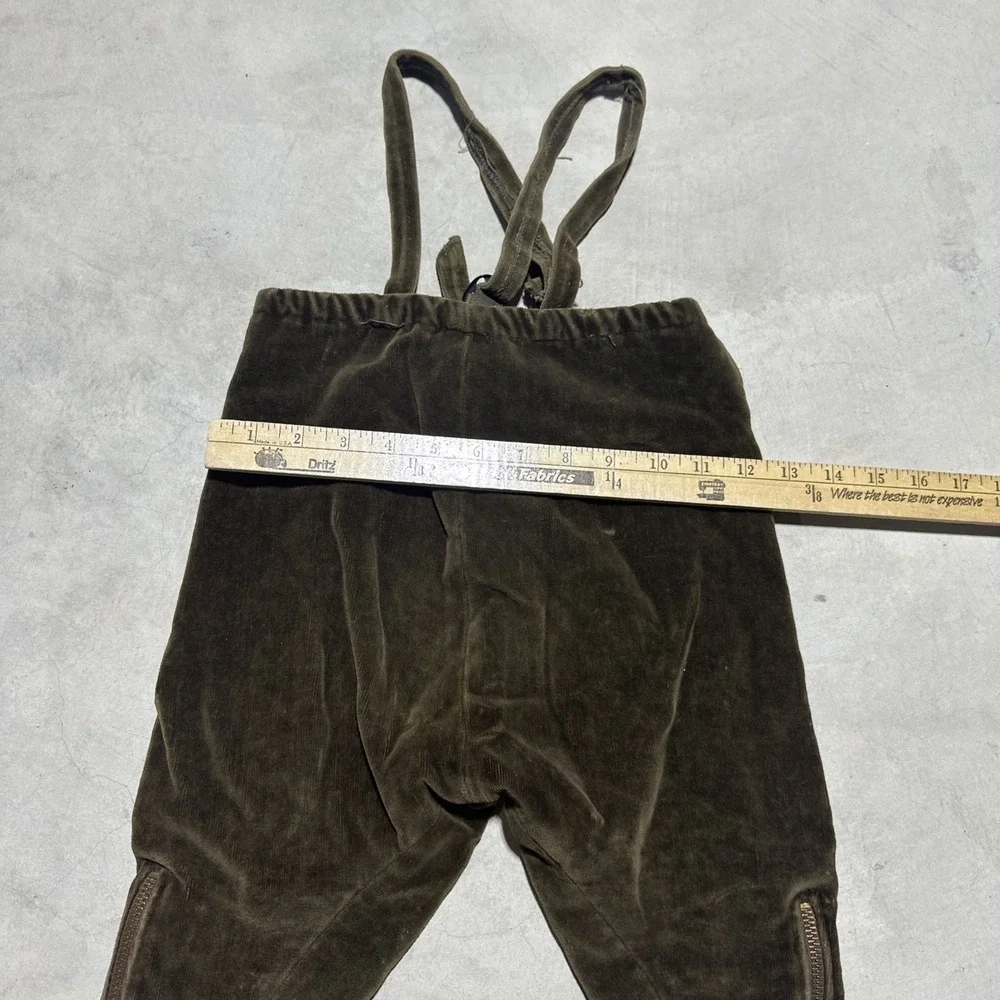 Kids Youth Soft Corduroy Riding Pants 1920s-30s French Workwear Work Wear Pants